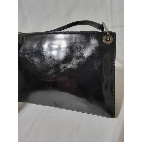 Authentic GUCCI Vintage G Square Tom Ford Era Shoulder Bag Black - Picture 5 of 15